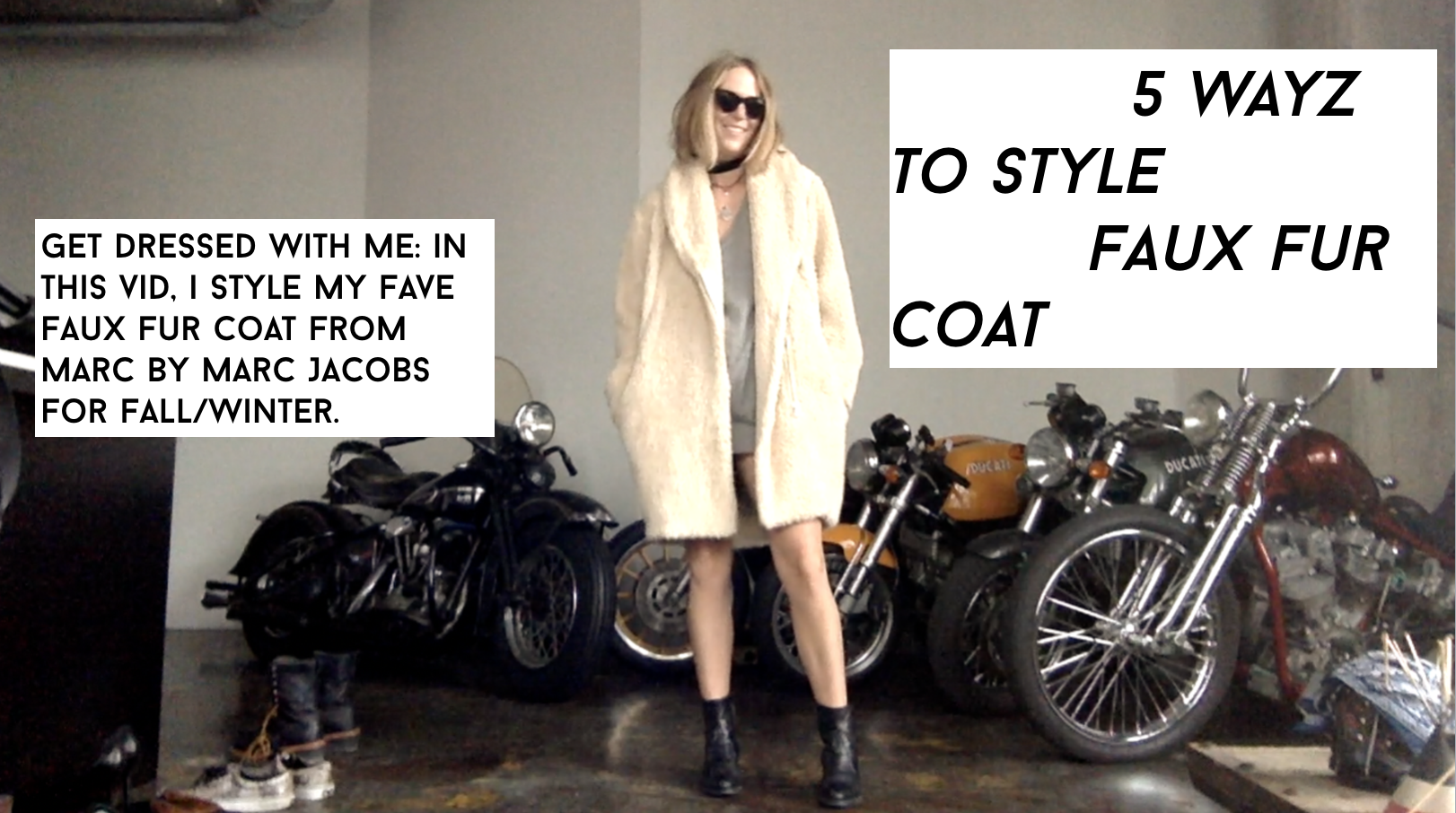 5 Wayz I Style My Teddy Bear Faux Fur Coat: Get Dressed With Me