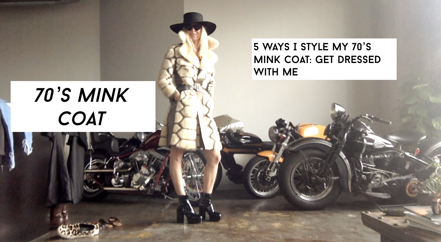 Vintage 70's Mink Coat: How To Style Mink Coats for the Winter