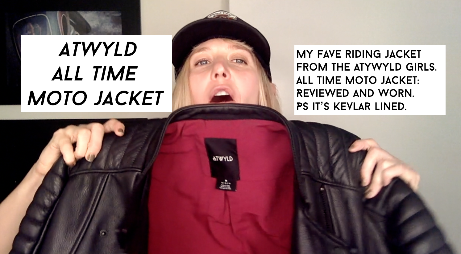 Atwyld All Time Motorcycle Jacket with Kevlar