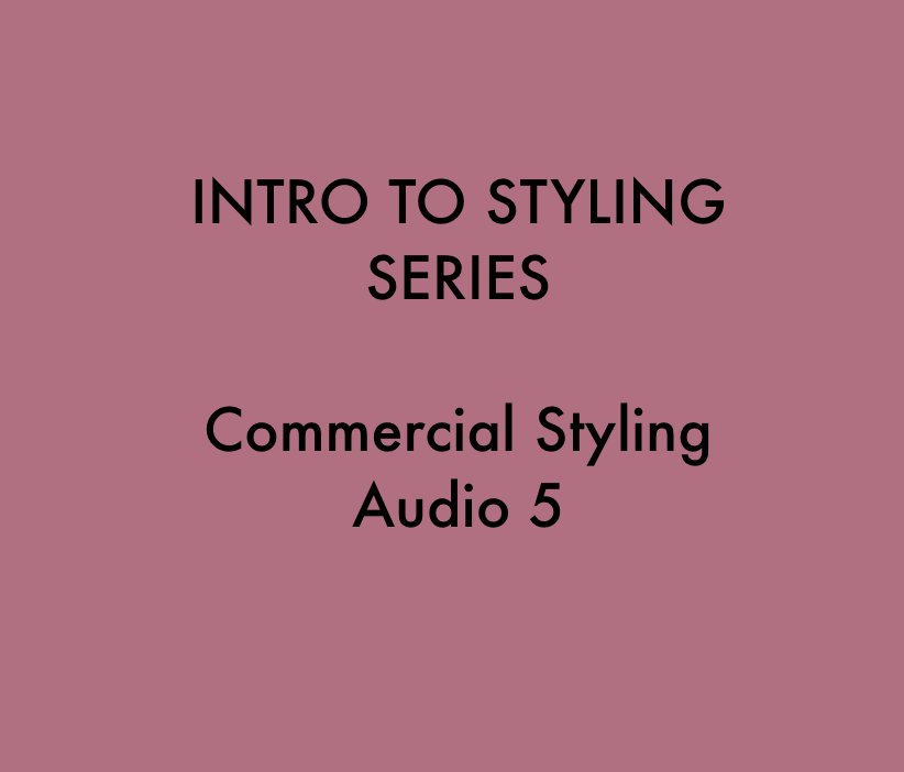 Runway Styling: Intro To Styling Audio 6