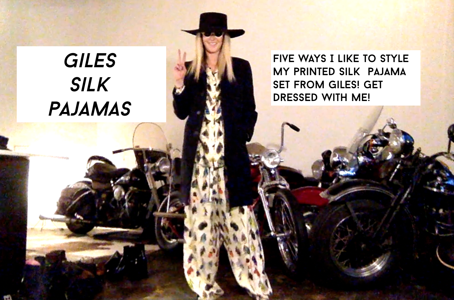 Giles Silk Pajamas: How To Style Silk Pajamas for Everyday