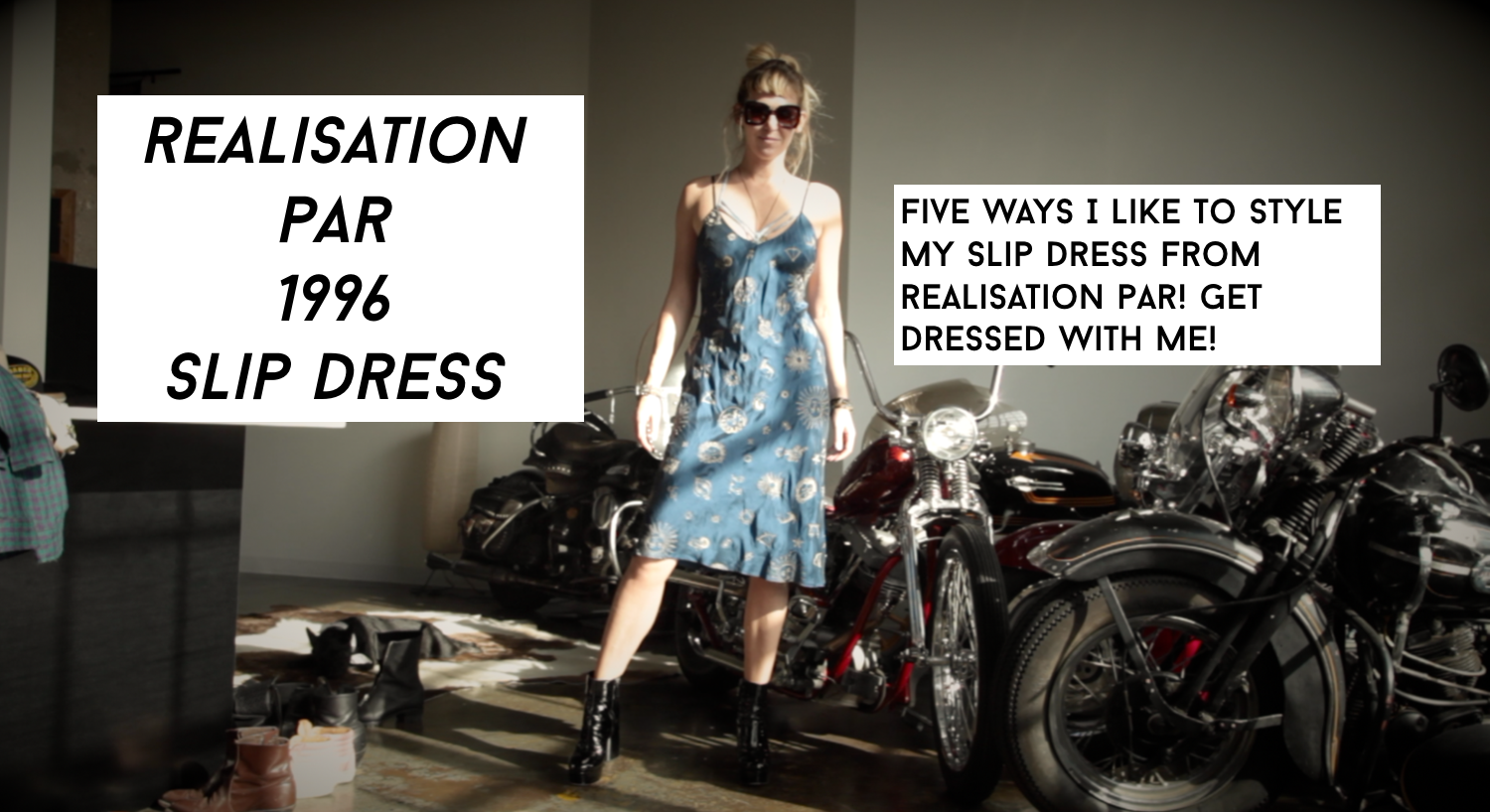 Realisation Par 1996 Slip Dress: How To Style a Slip Dress 5 ways