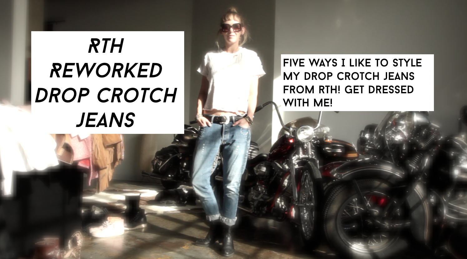 RTH Drop Crotch Jeans: How To Style Drop Crotch Boyfriend Jeans