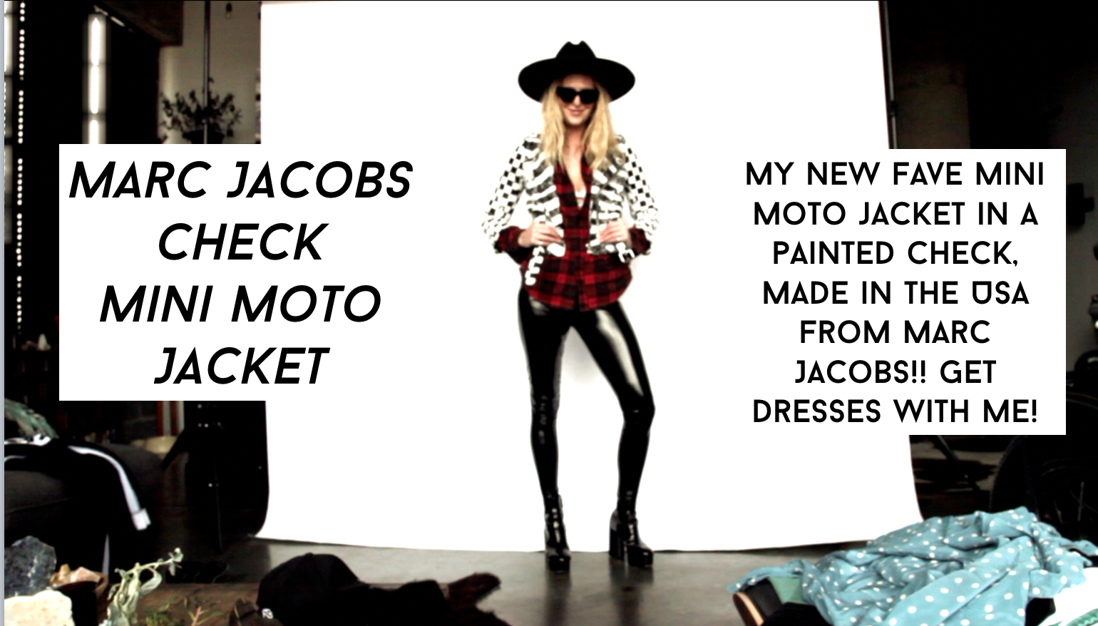 Marc Jacobs Check Mini Moto Jacket: How To Style