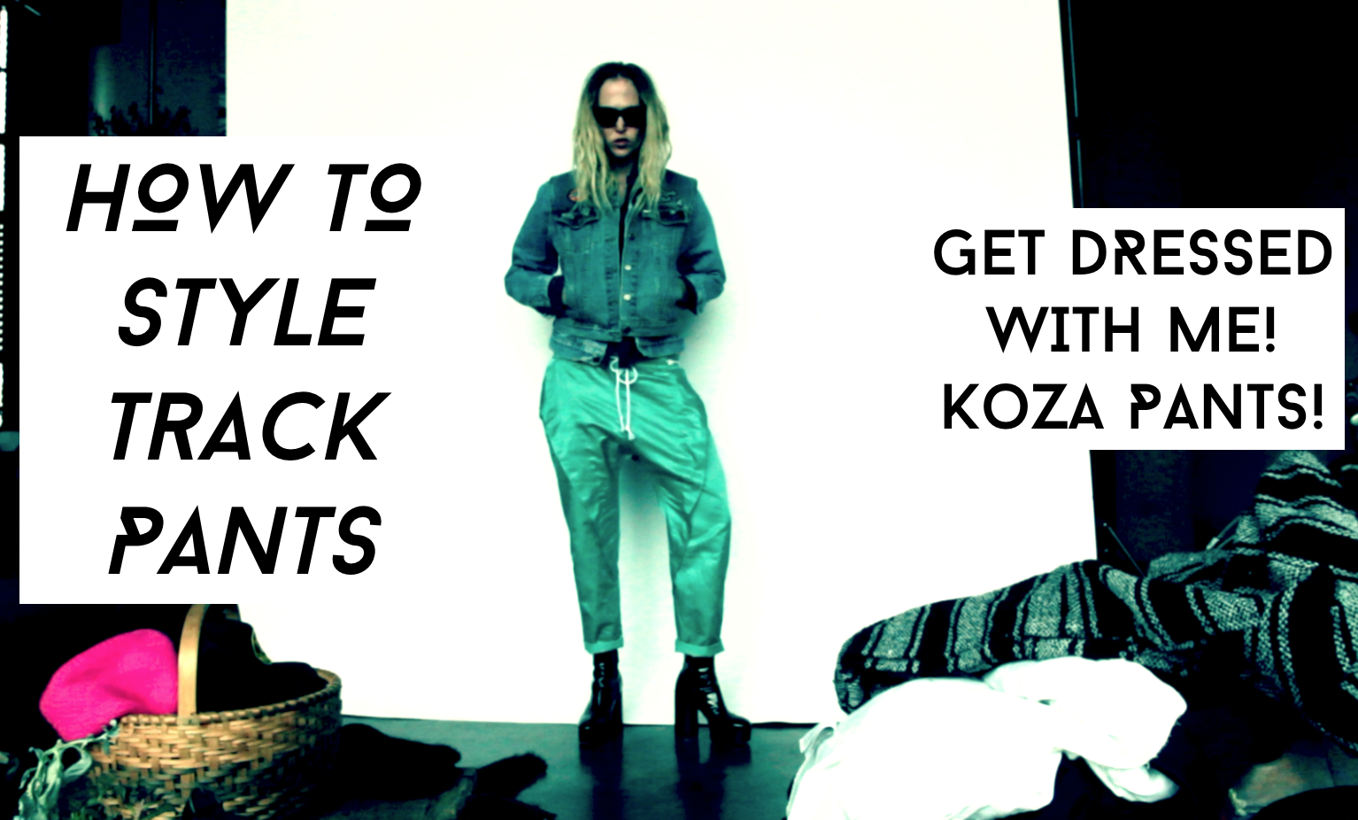 Koza Track Pants: How To Style 80's inspo Track Pants