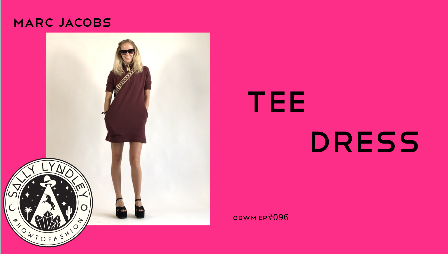 How To Style a Tee Shirt Dress with Marc Jacobs Get Dressed With Me