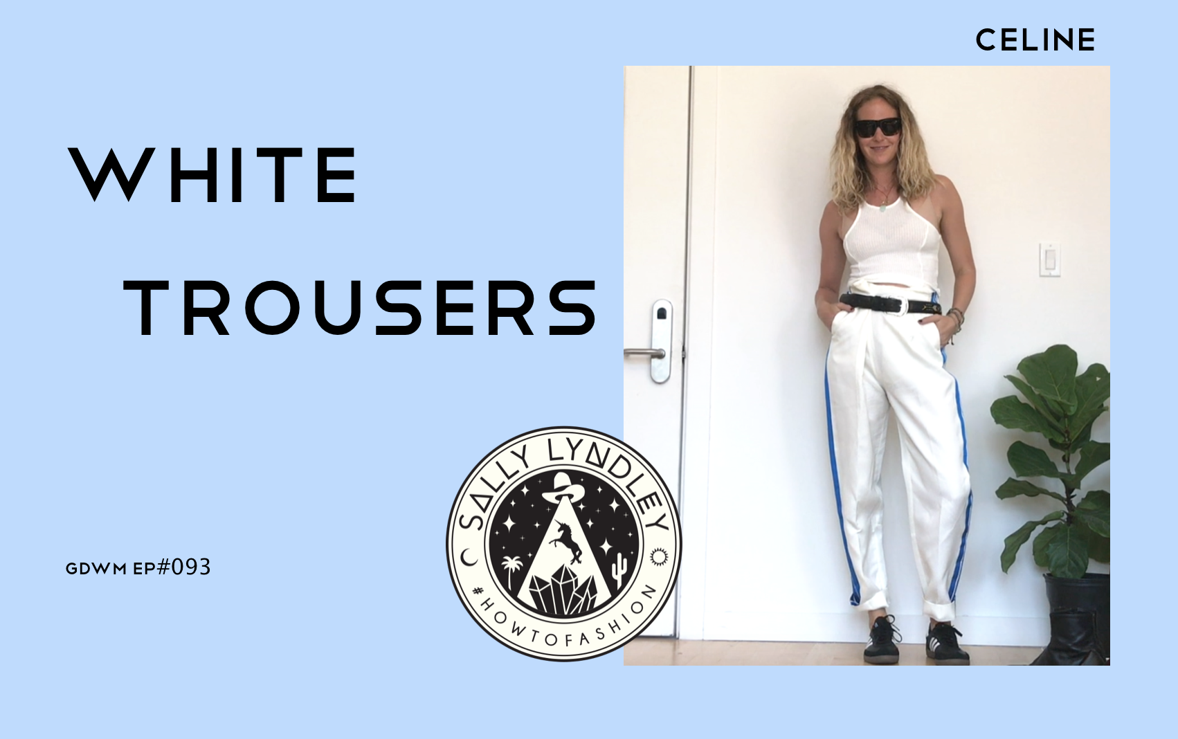 Celine White Oversized Pants! How To Style White Trousers: Get Dressed With Me