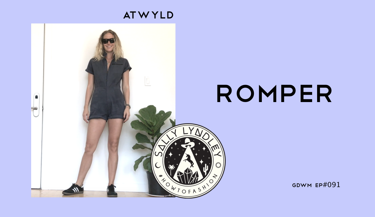 How To Style a Romper: Get Dressed With Me and this Atwyld Roadside Jumper