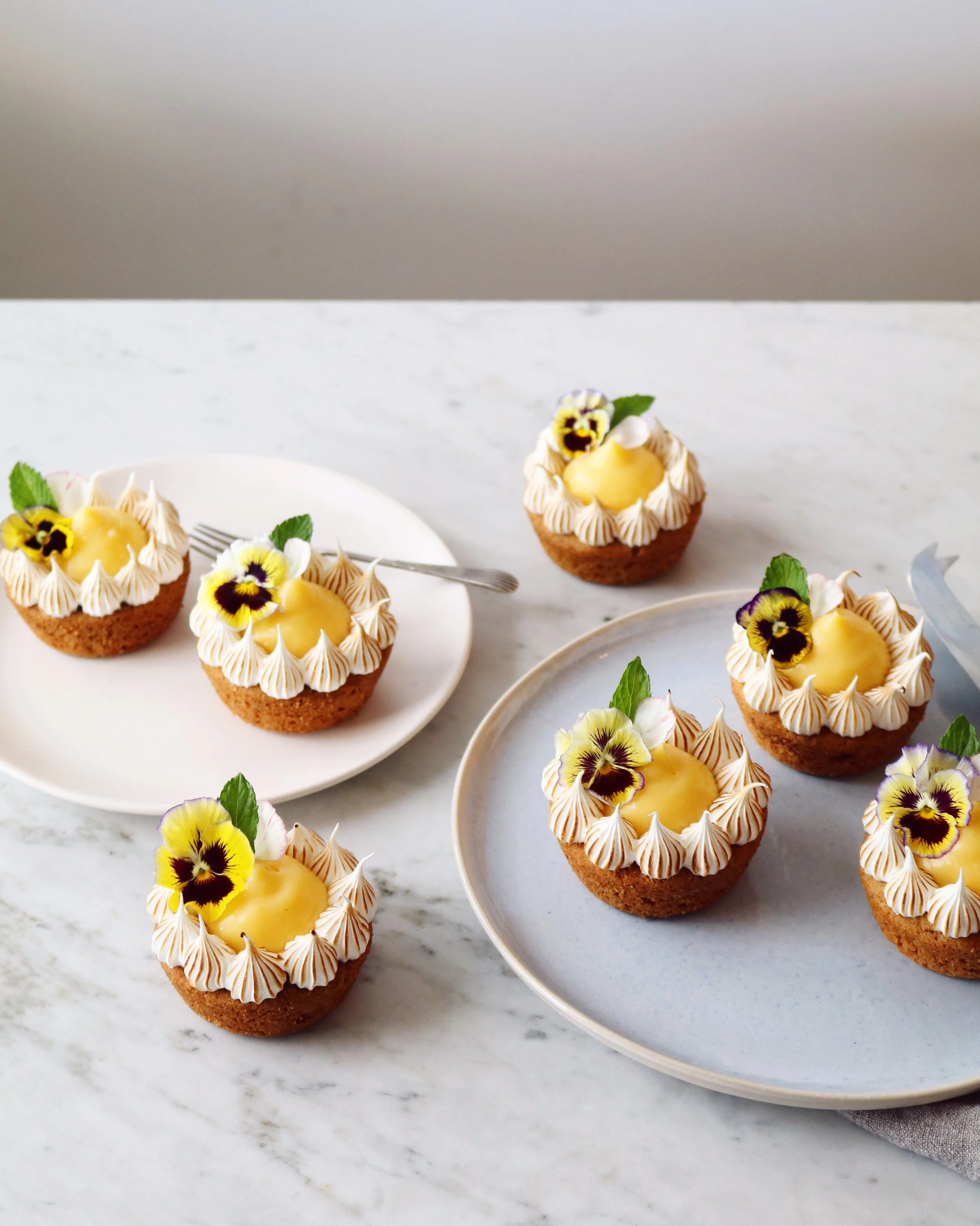 Westgold Butter Lemon Dark Chocolate And Hazelnut Meringue Tarts Melies Kitchen