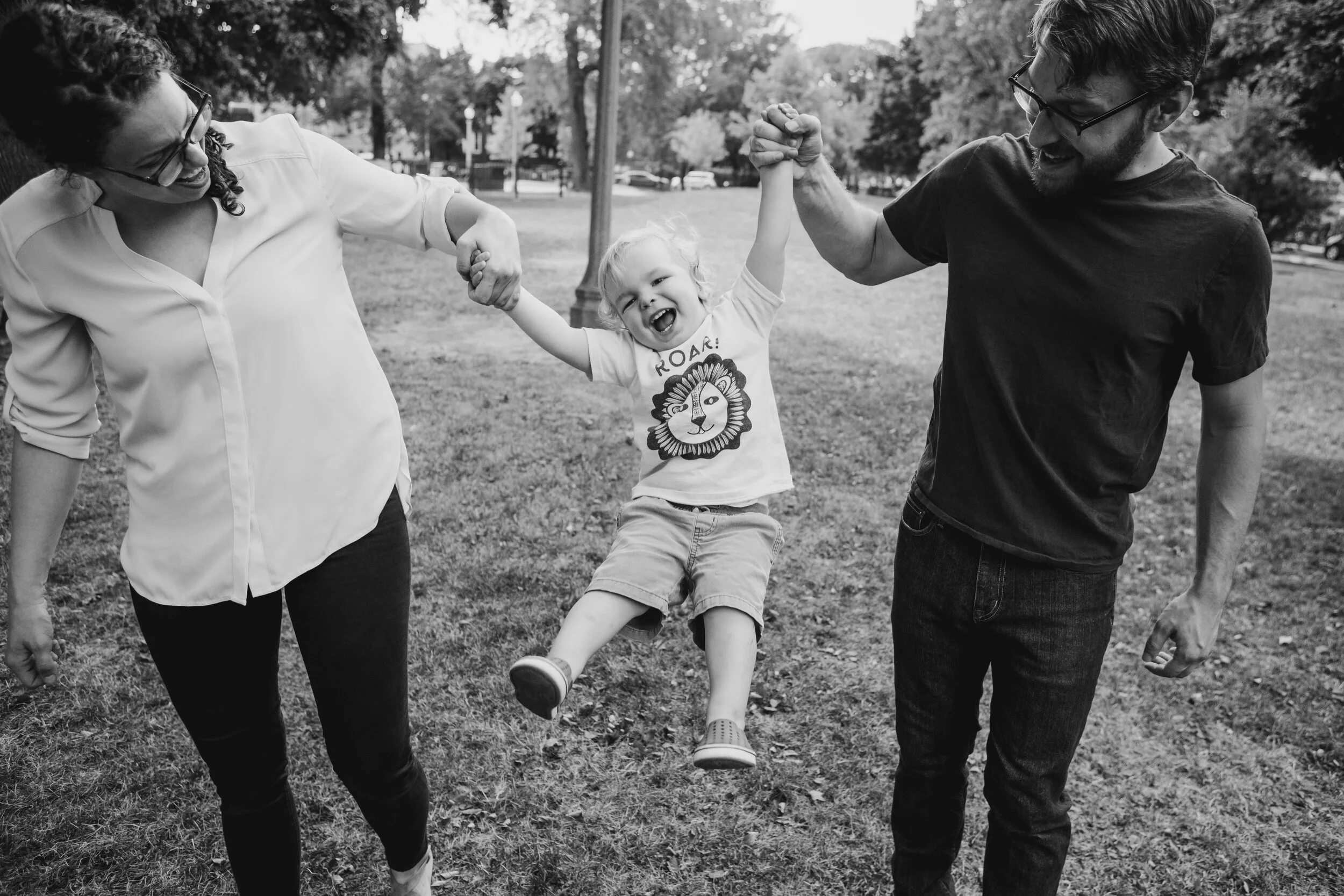 Portage Park Family Portrait Session - The One about the Baby Beluga 40th Anniversary Edition 