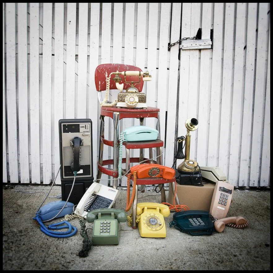 20x20 Limited Edition "Collect Calls" Framed