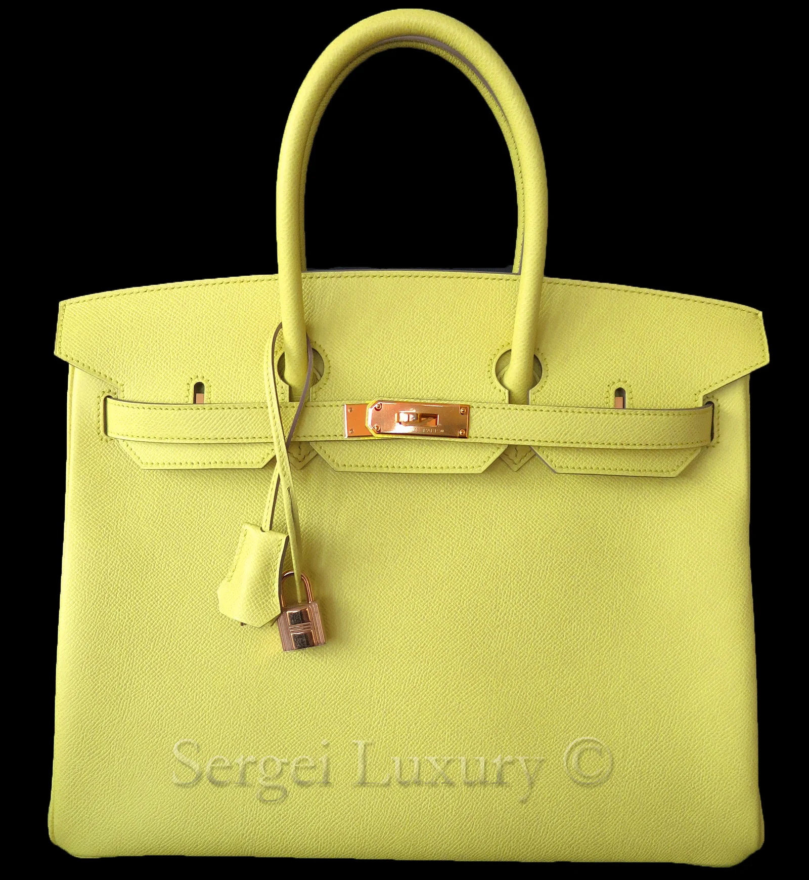 yellow birkin
