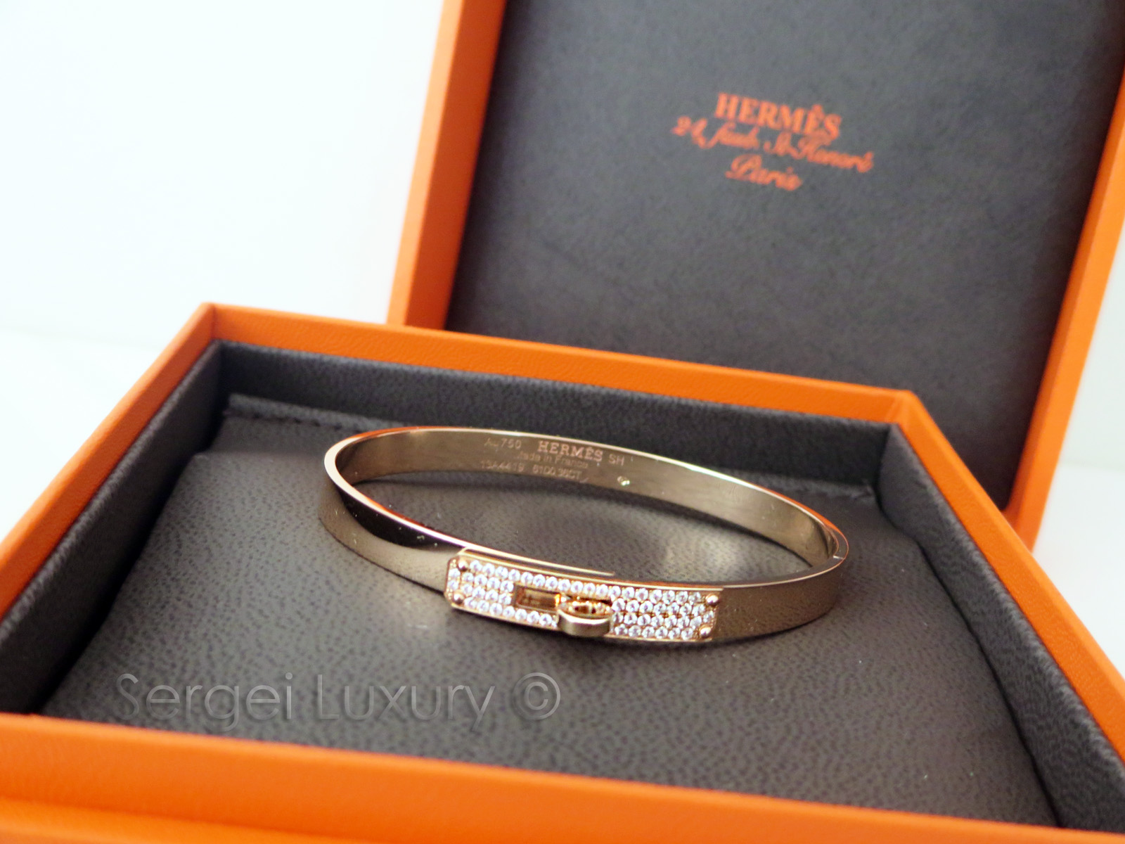 hermes bangle diamond