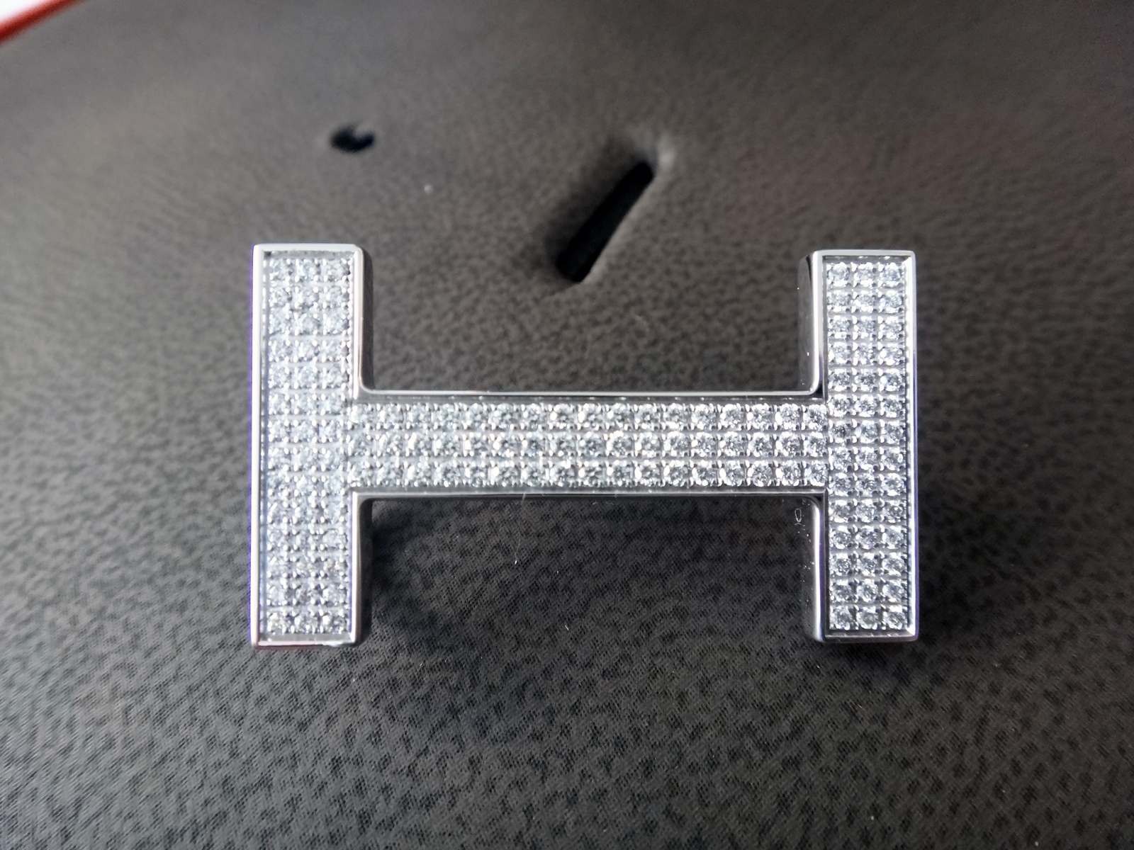 diamond hermes belt