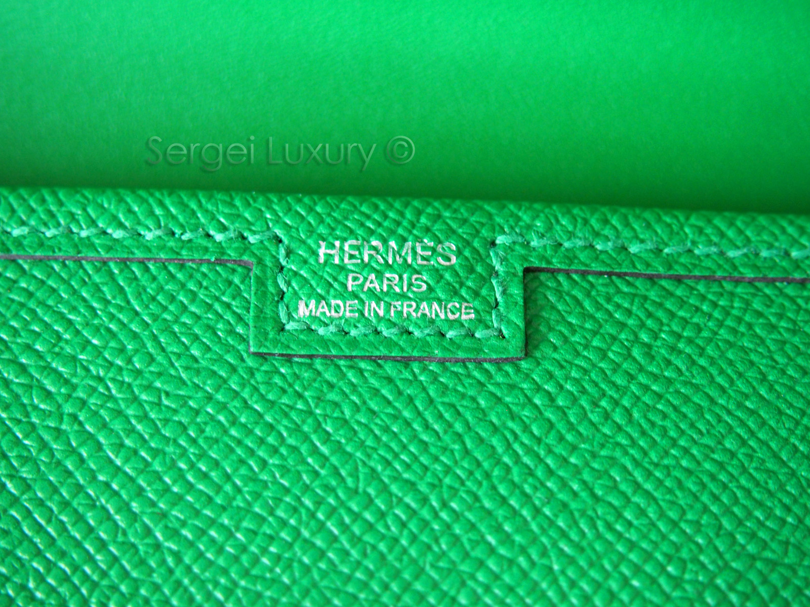Hermes Bambou Epsom Leather Elan Jige 29 Clutch Hermes
