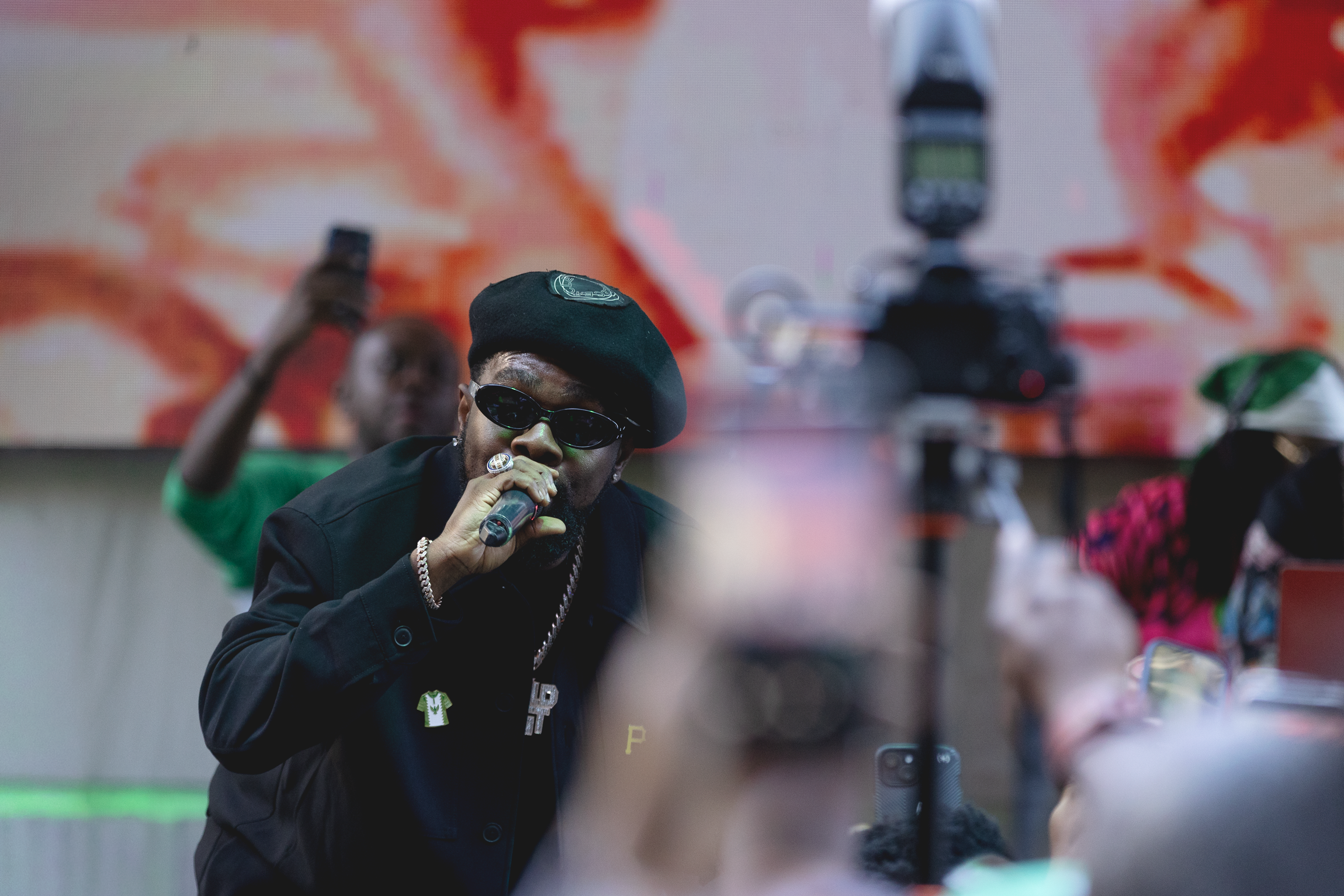 Patoranking Performs on Stage