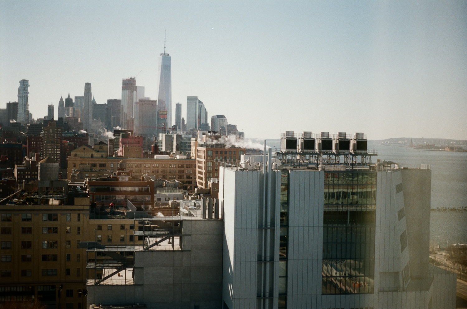Taking in the view from our room on our last day.