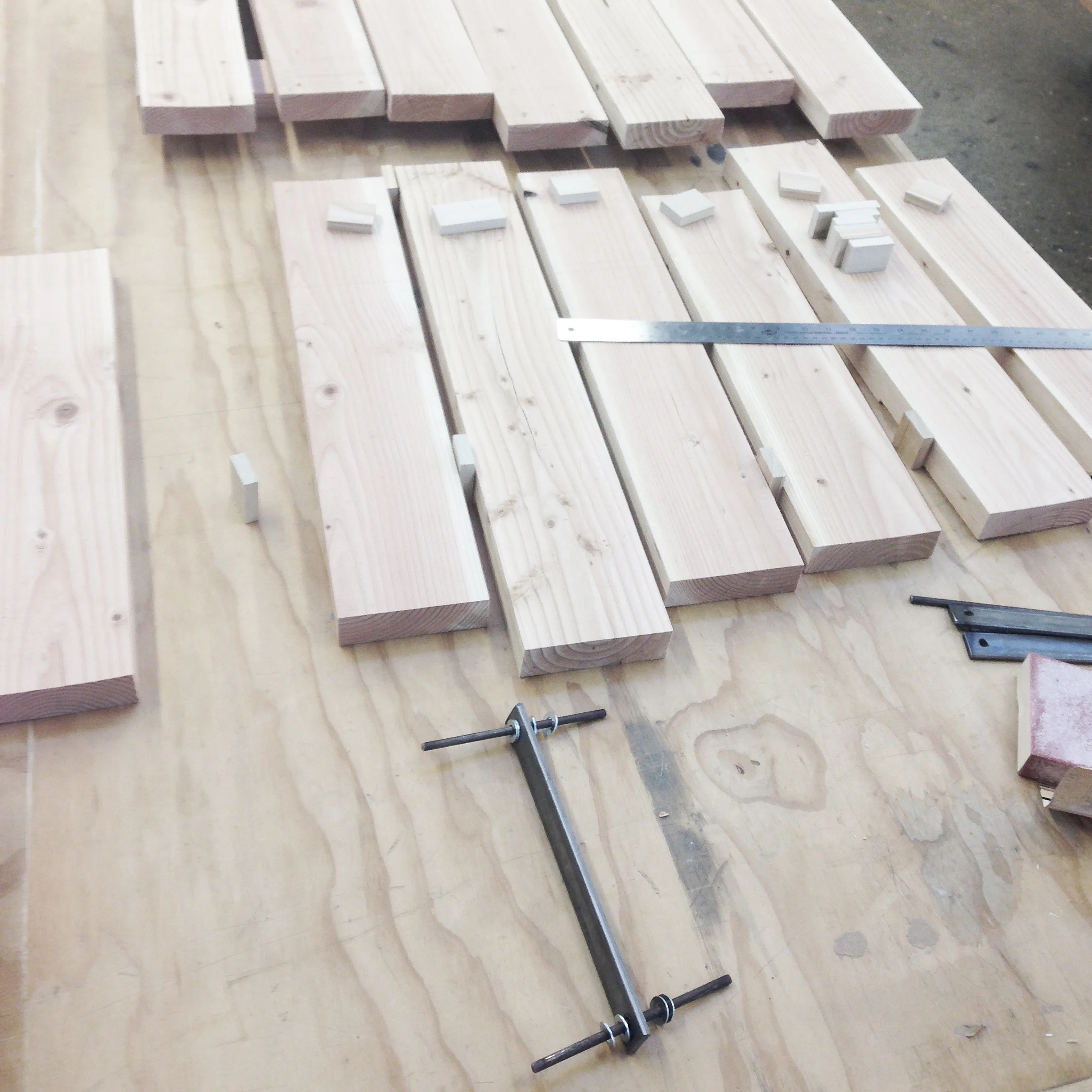 Mock Up with steel hinge