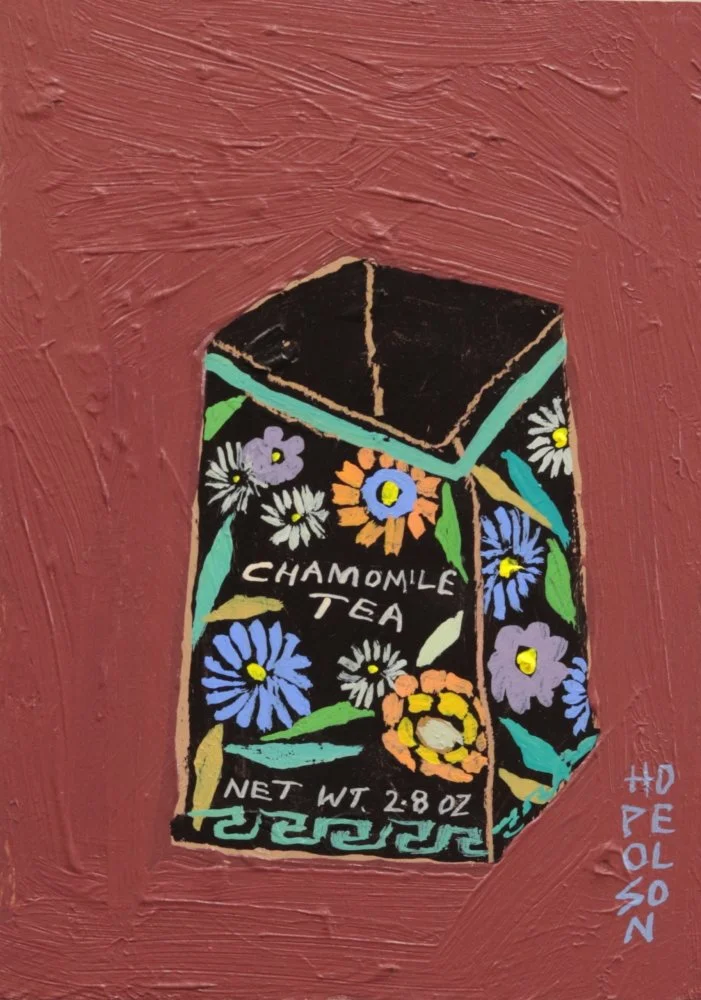 "Chamomile Tea Tin"