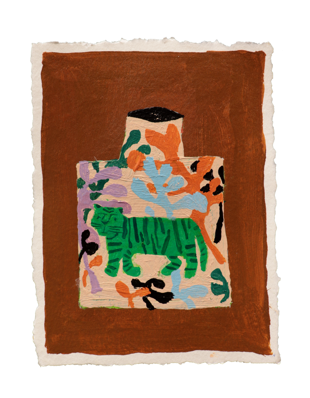 "Tigress Vase"