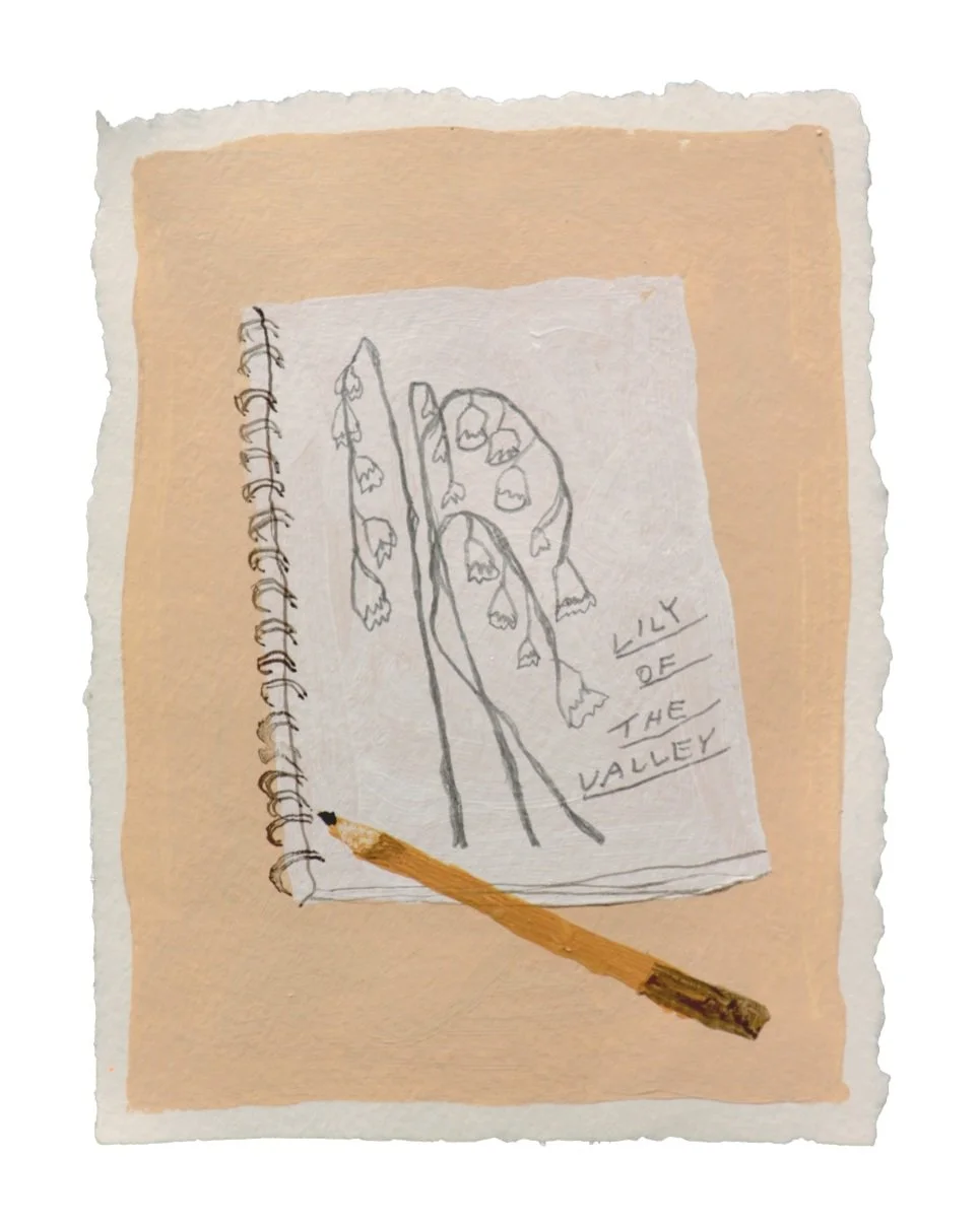 "Lily Of The Valley Sketch"