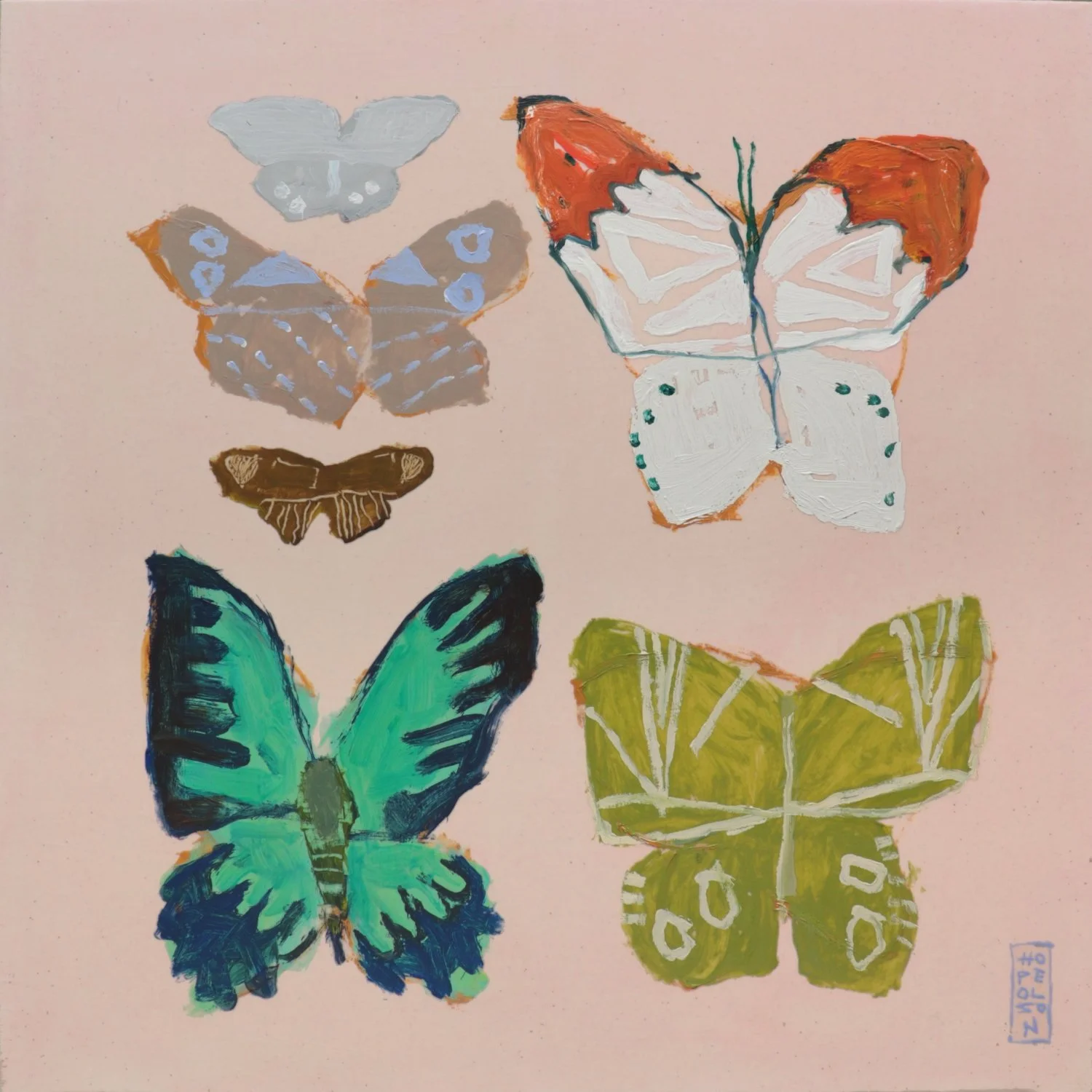 "Butterflies No. 5"