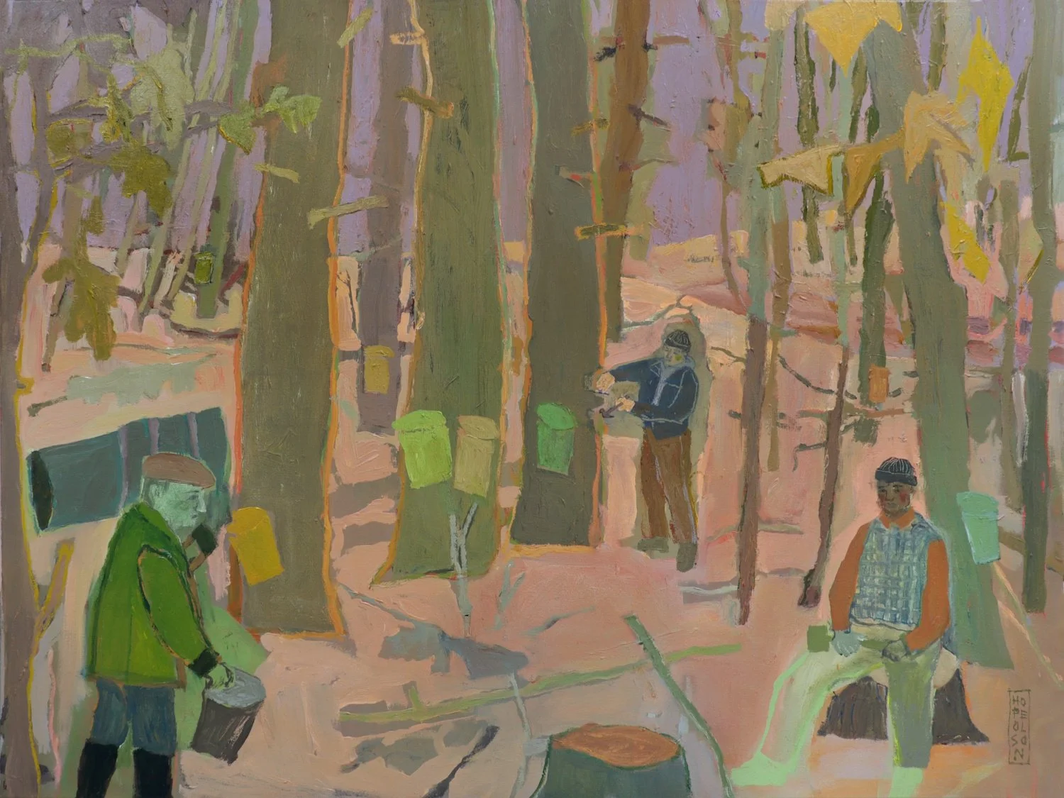 "Tapping The Trees"