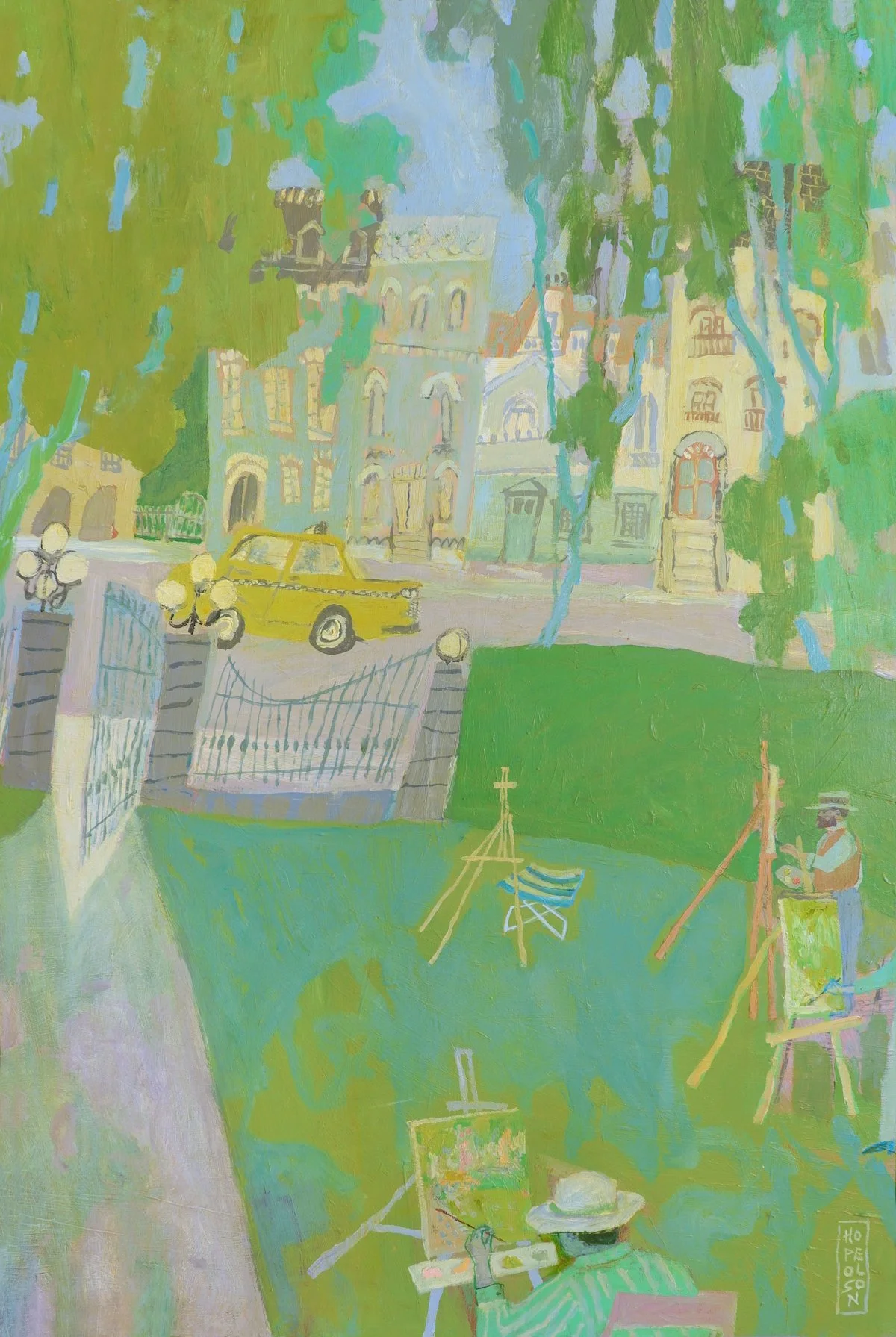 "Adult Ed: Plein Air Painting Course"