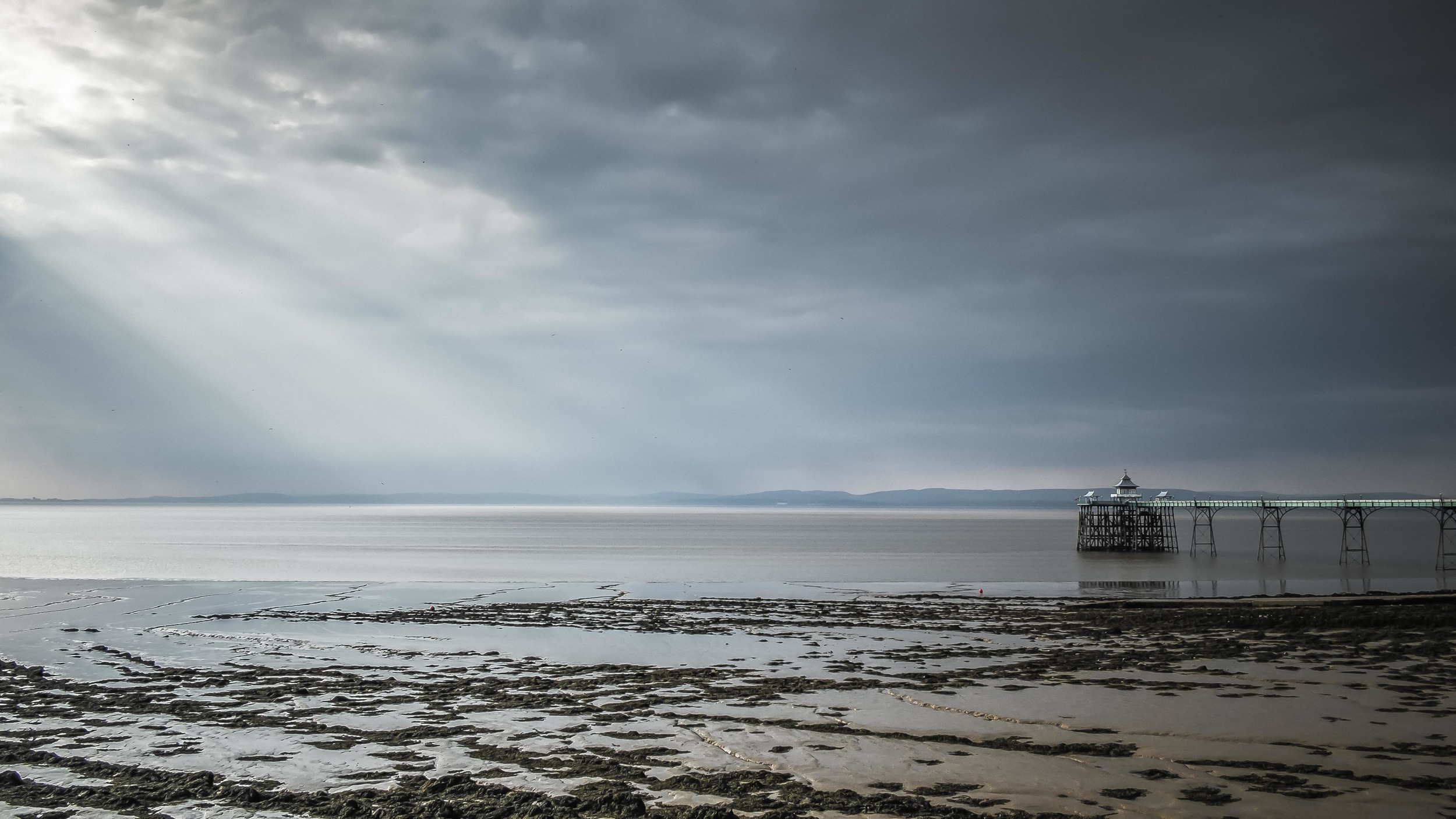 "Turquoise Light" - Clevedon, England. Fujifilm X-Pro1 + 18mm f/2 @ f/11. 1/200.