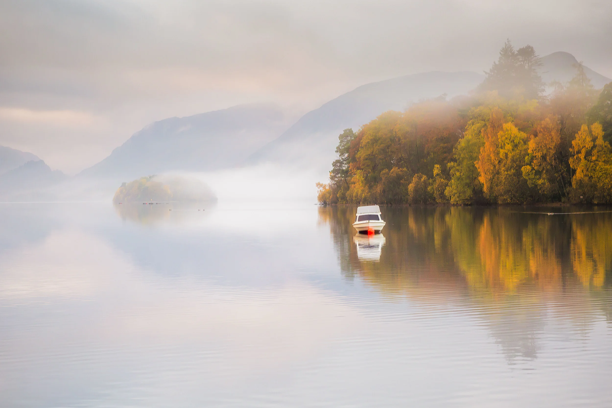 Derwent Water in Autumn