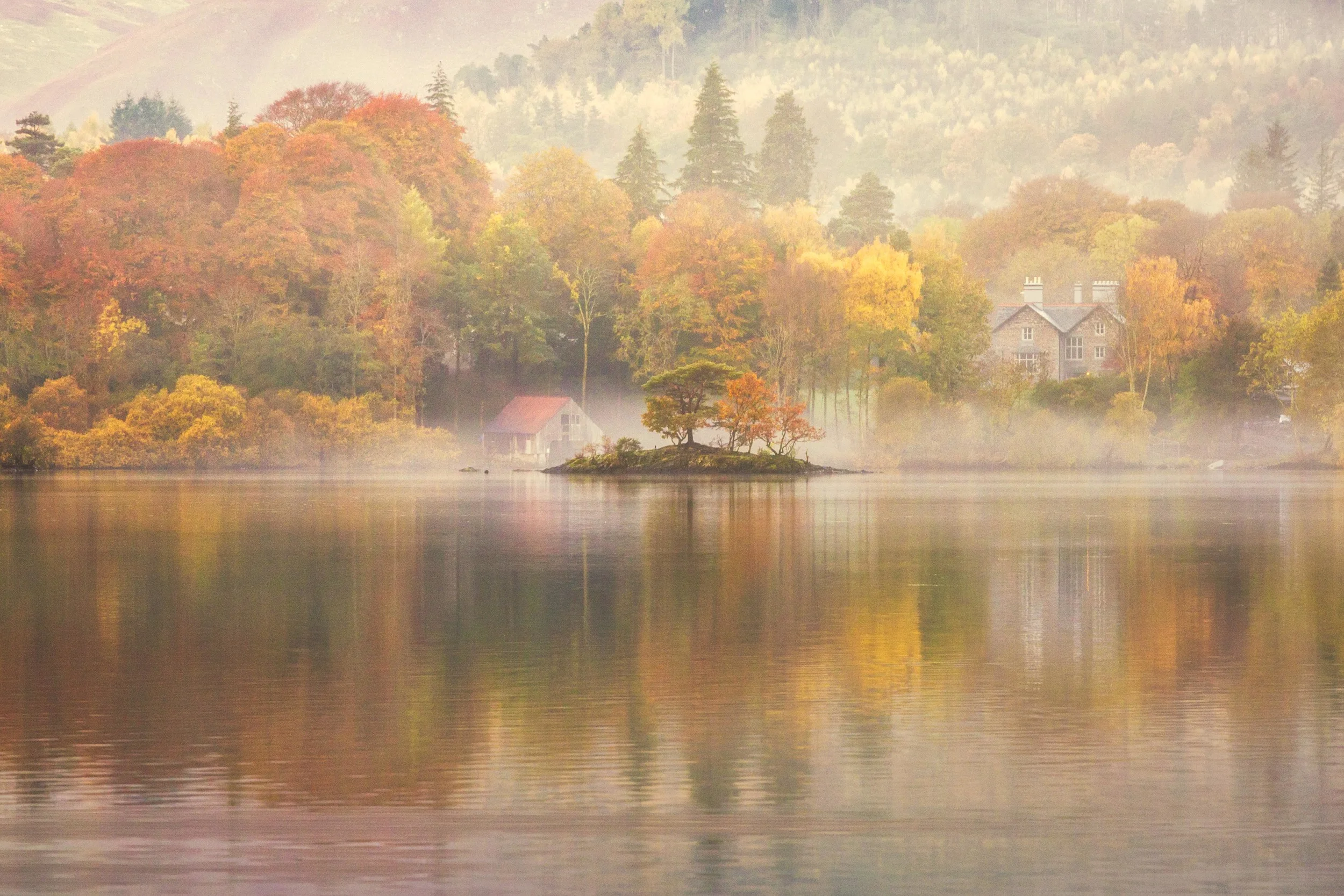 Autumn Fayre. Derwentwater, Lake District, UK