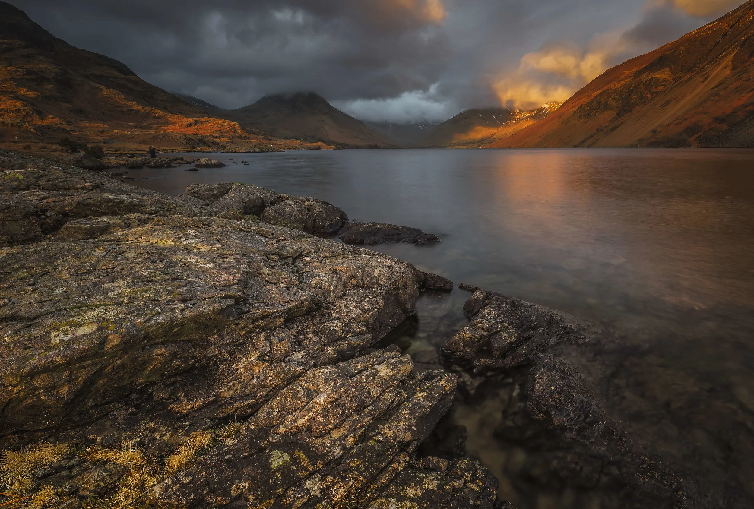 Sunset over Wast Water