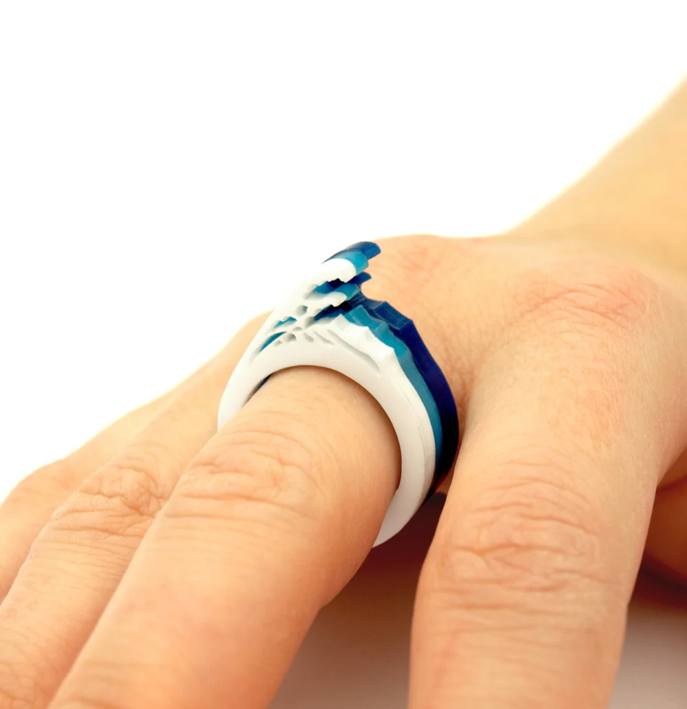 Wave Ring — Clive Roddy