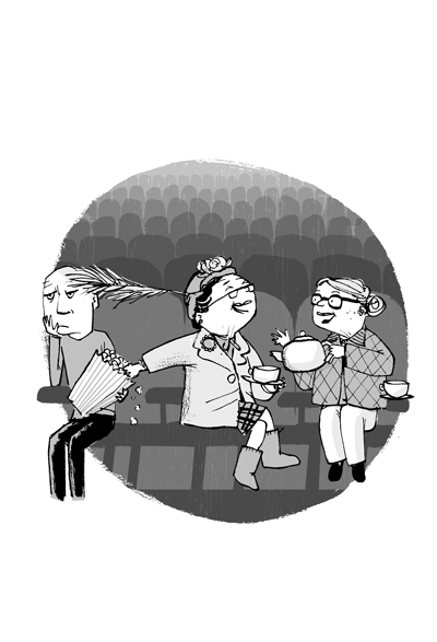 wimblows plural noun The two old ladies who, upon entering a huge cinema in which you are the only viewer, decide to sit right next to you and bypass the film in favour of a good catch-up.