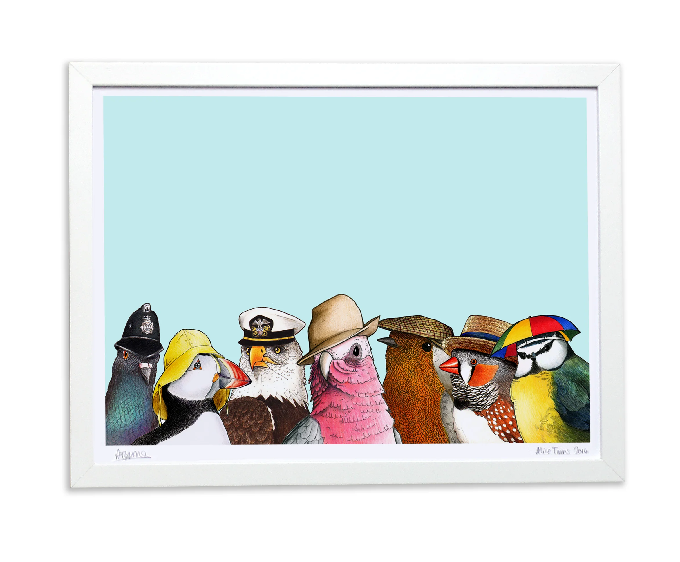 "Birds on Tour" Print