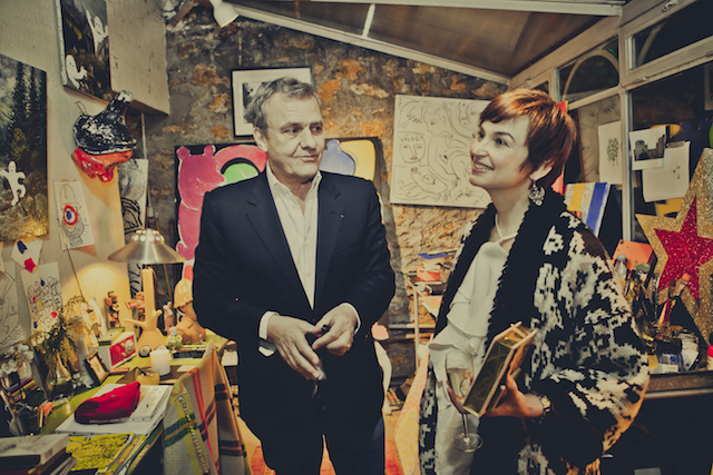 JC De Castelbaljac and Karina Dobrotvorskaya