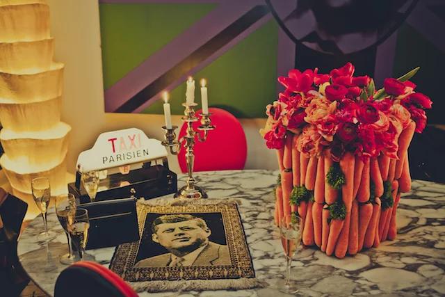 Decorations of the event