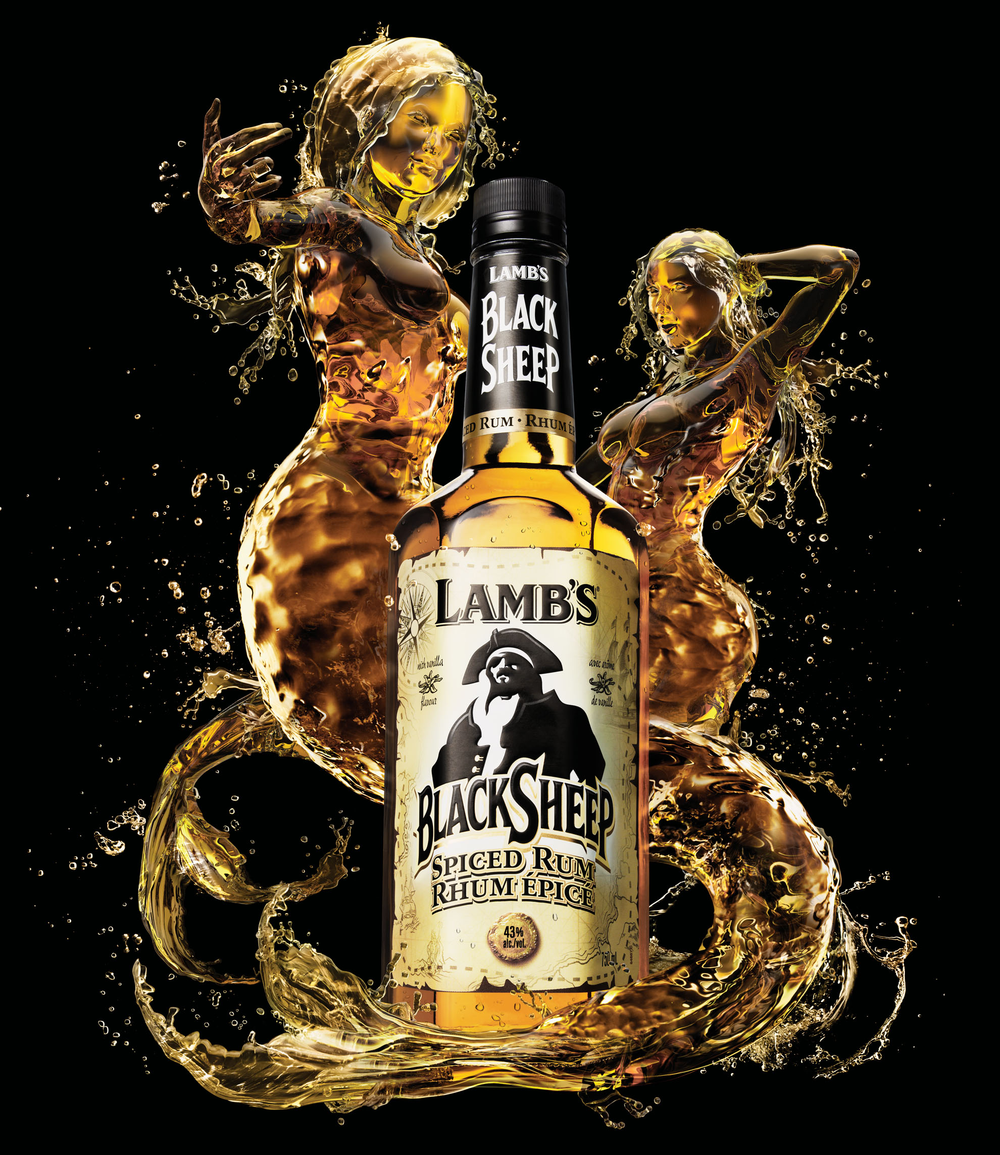  Agency • Smith Roberts  Client • Lamb's Rum  Art Director • Gerald Flach  Photographer • Philip Rostron  CGI and imaging • Brad Pickard    