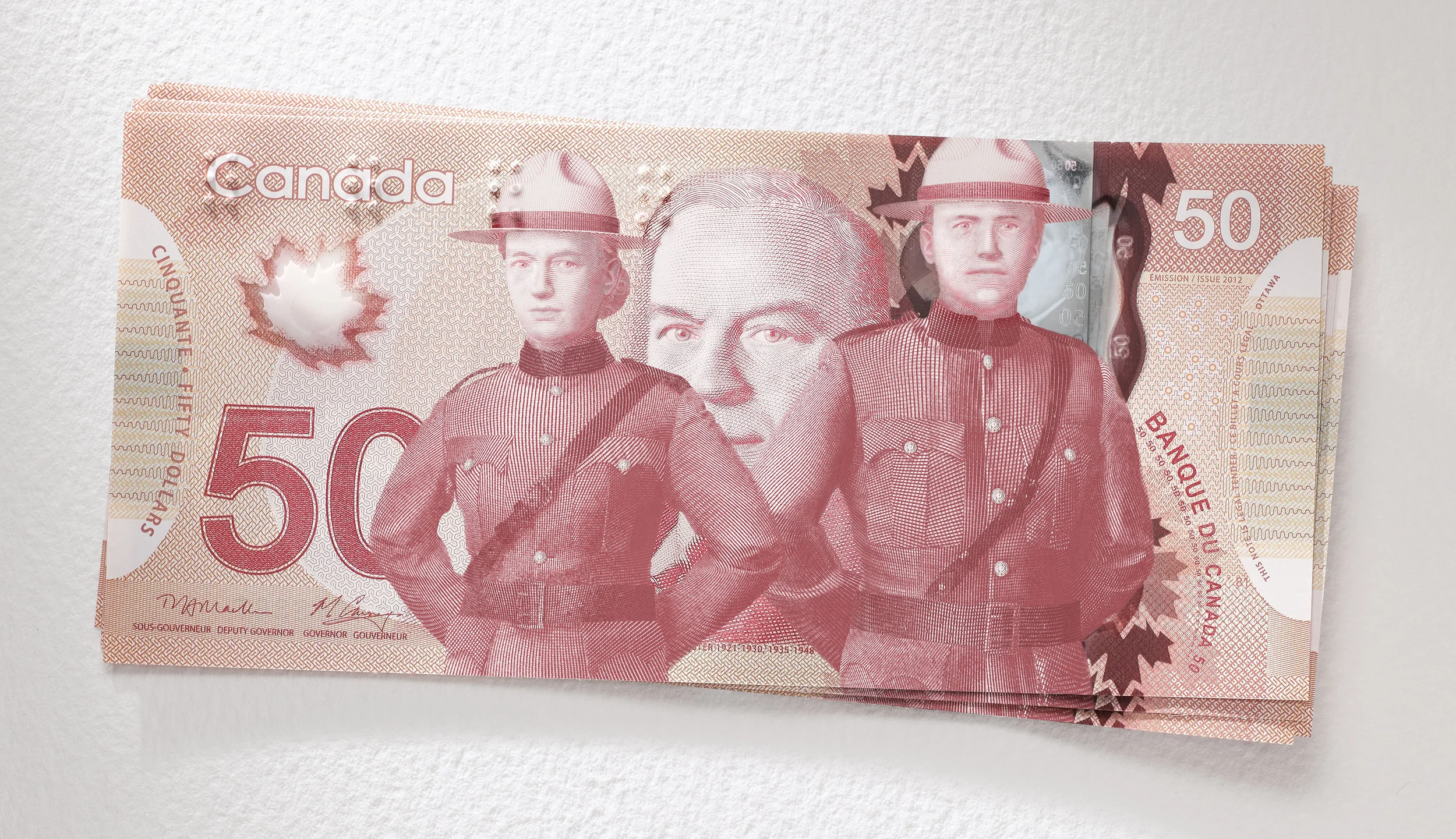 Agency • dougserge+partners Client • CDIC Art Director • Aaron Doyle / Ryan McNeil Photographer • Philip Rostron Cgi Mounties • Brad Pickard