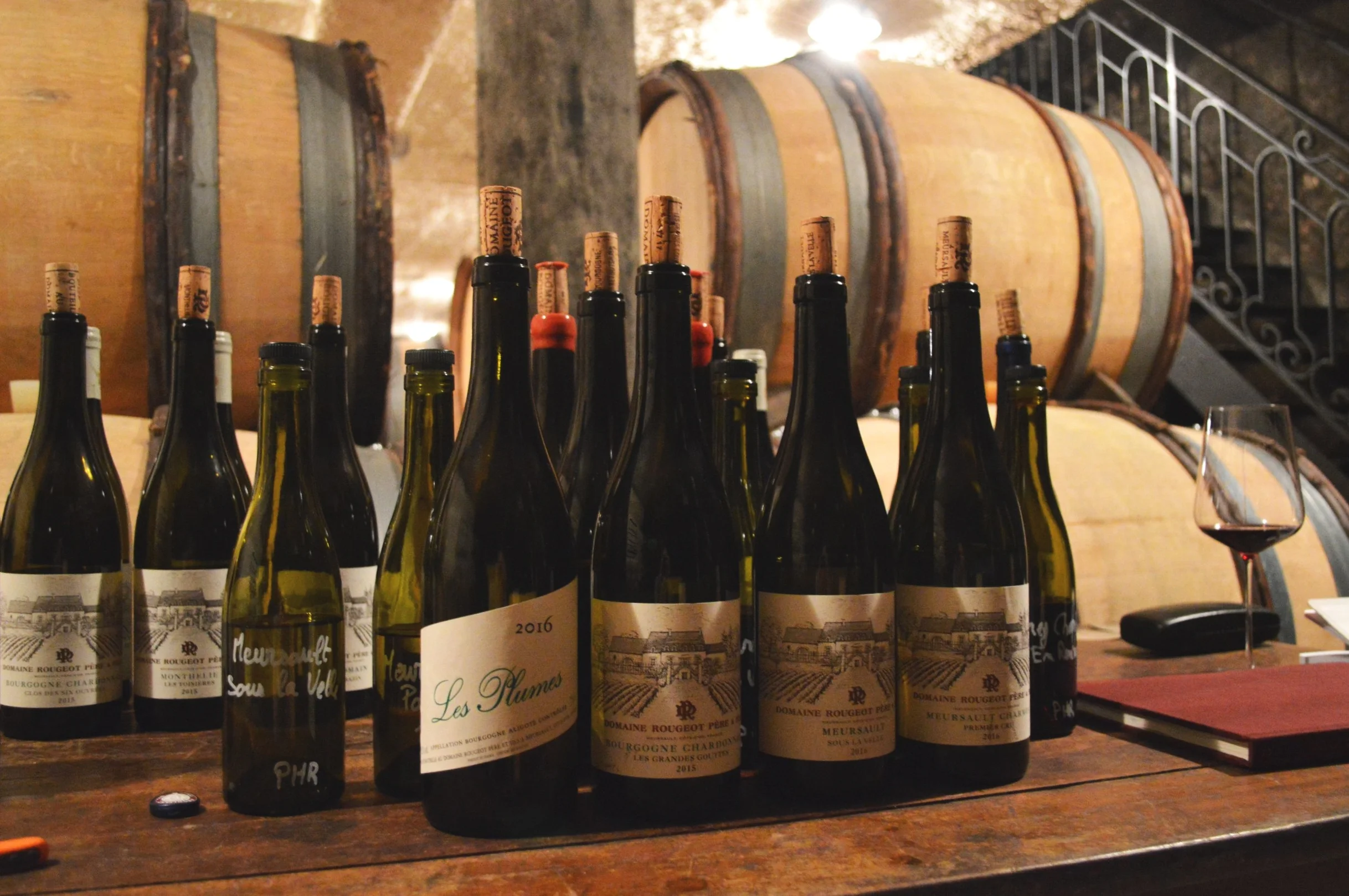 A tasting treat at Domaine Rougeot