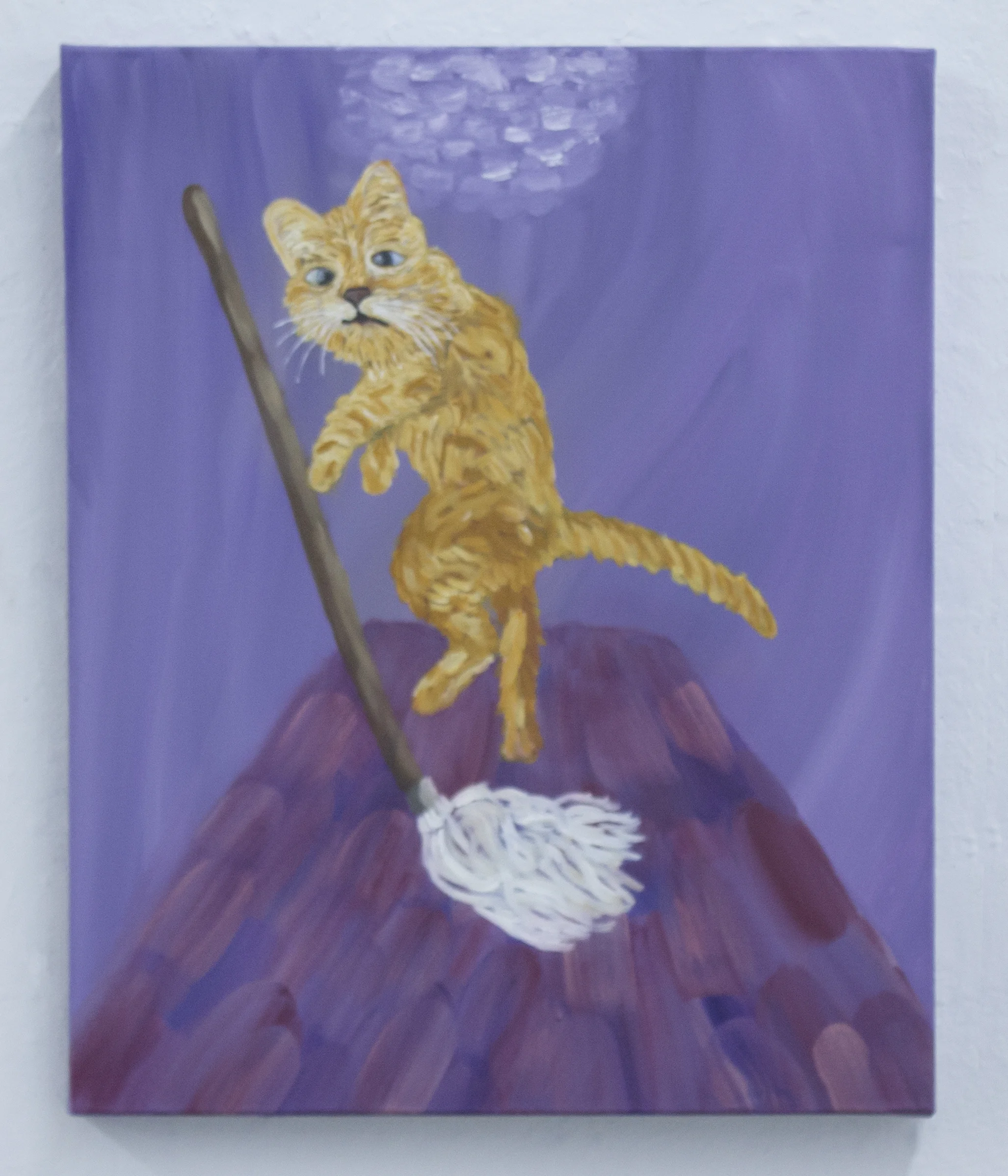 I Wanna Wife You Triptych (left panel), 2014, oil on canvas, 20 by 24, private collection