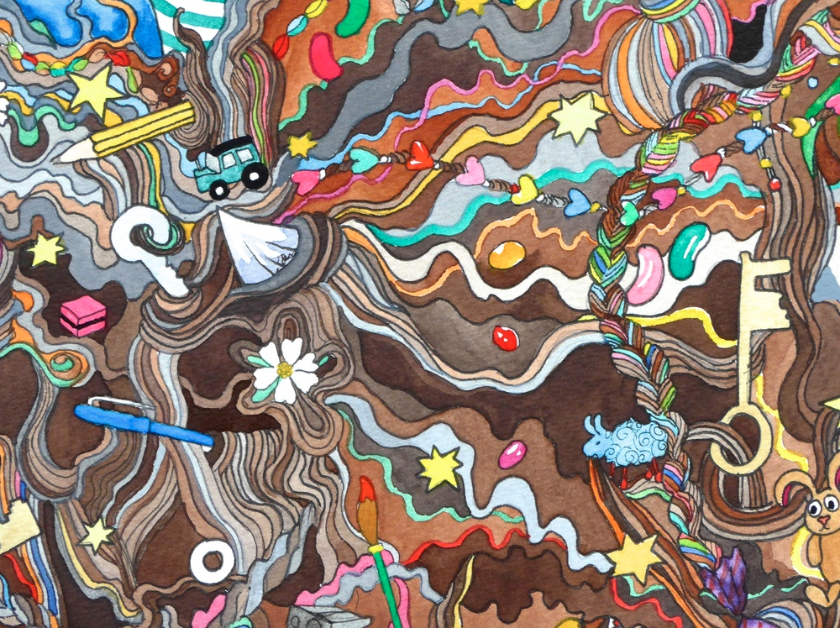 Grandad's Beard 2016 - Detail