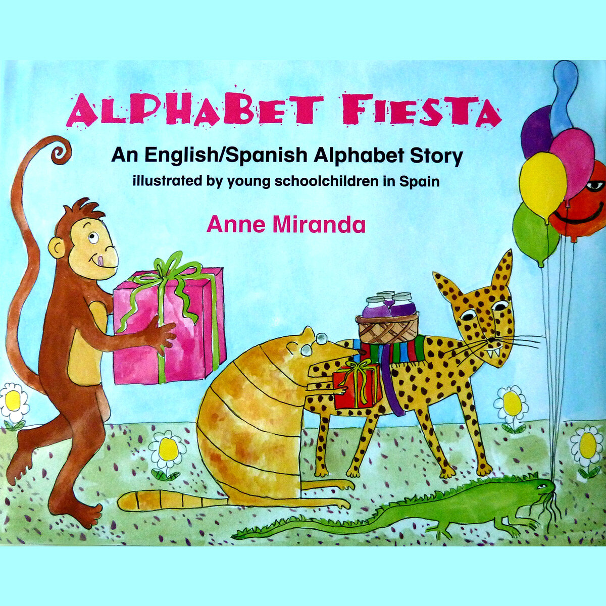 Alphabet Fiesta illustrated by school children in Spain