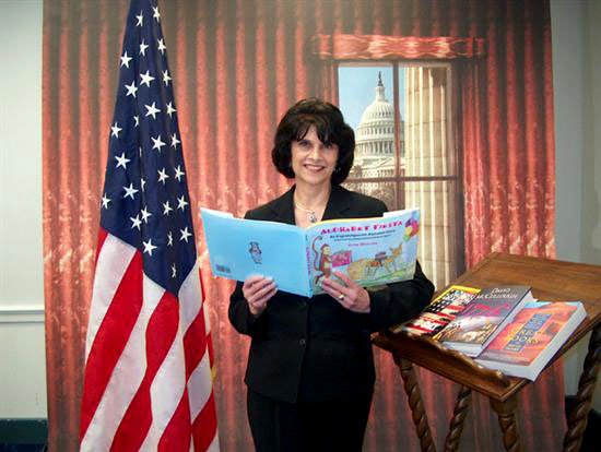 Congresswoman Lucille Roybal-Allard reading Alphabet Fiesta