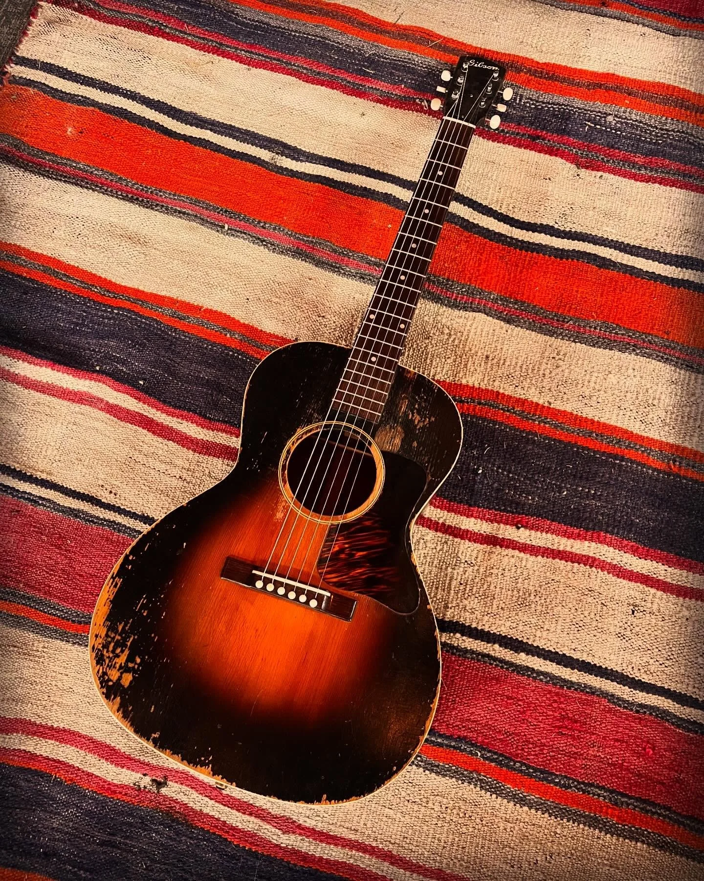 My 36’ Gibson L-00 got used a lot this week on our new record.