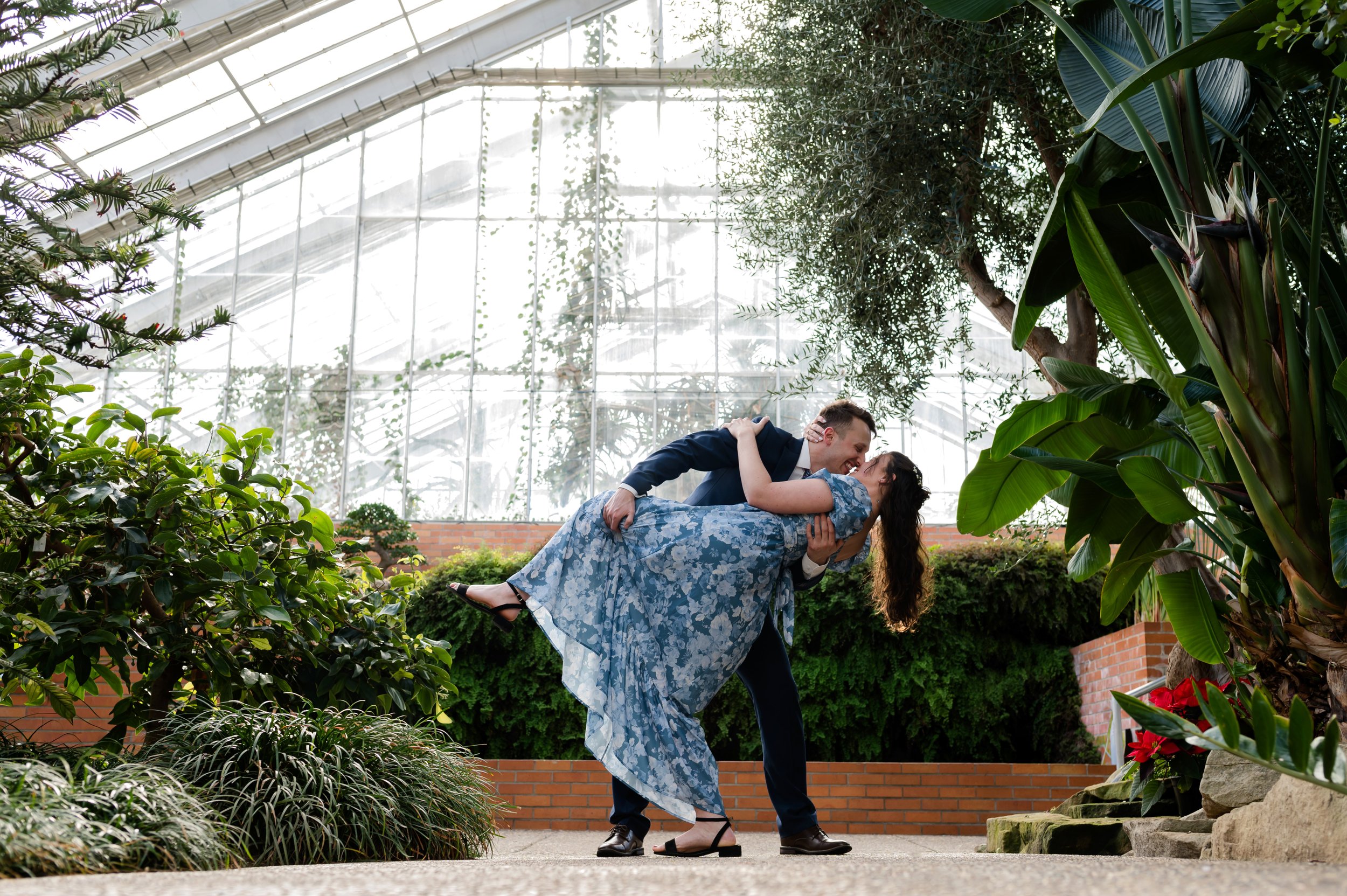 Proposal at Matthaei Botanical Gardens in Ann Arbor Michigan