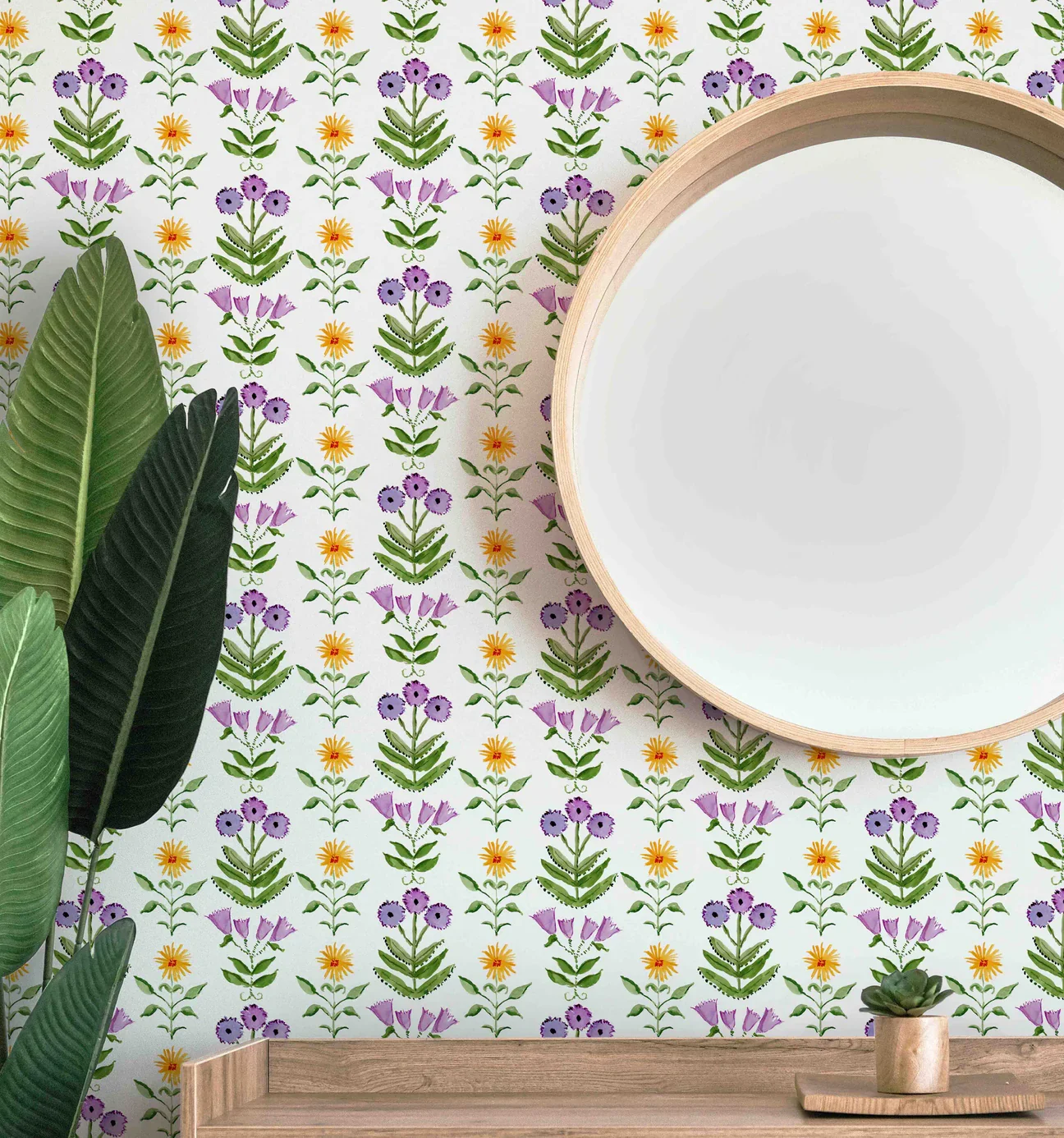 Wallpaper collection for Green Planet Print