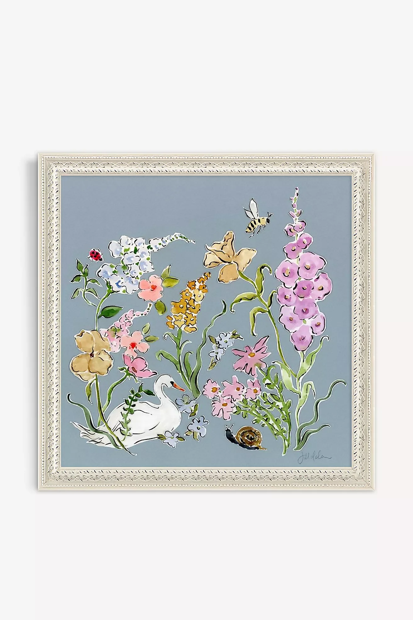  Swan Collage at Anthropologie 