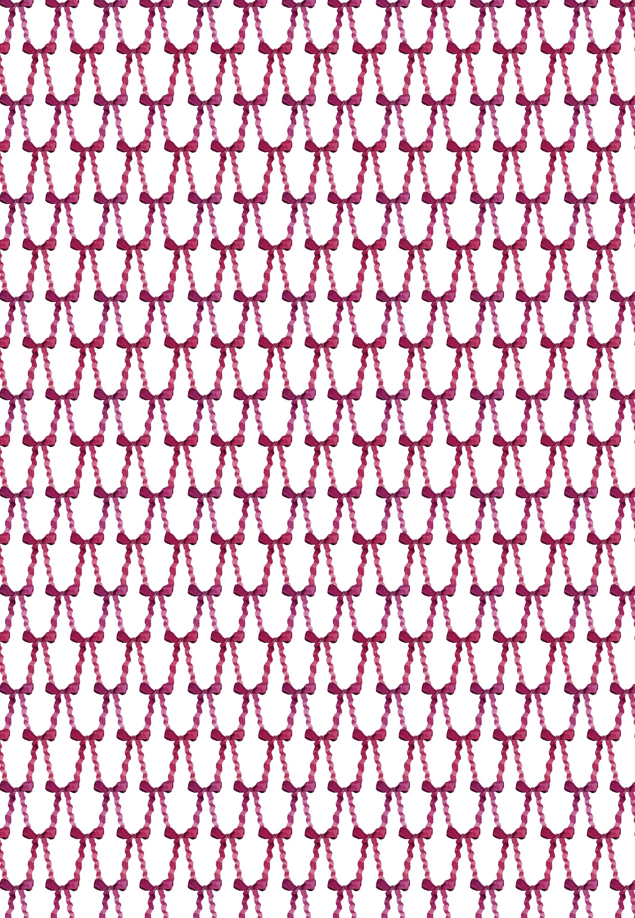 Bow Argyle Burgundy Gift Wrap.jpg