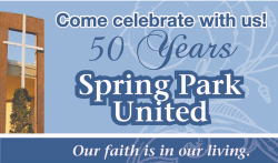 Spring Park United Church - 50th Anniversary Celebration
